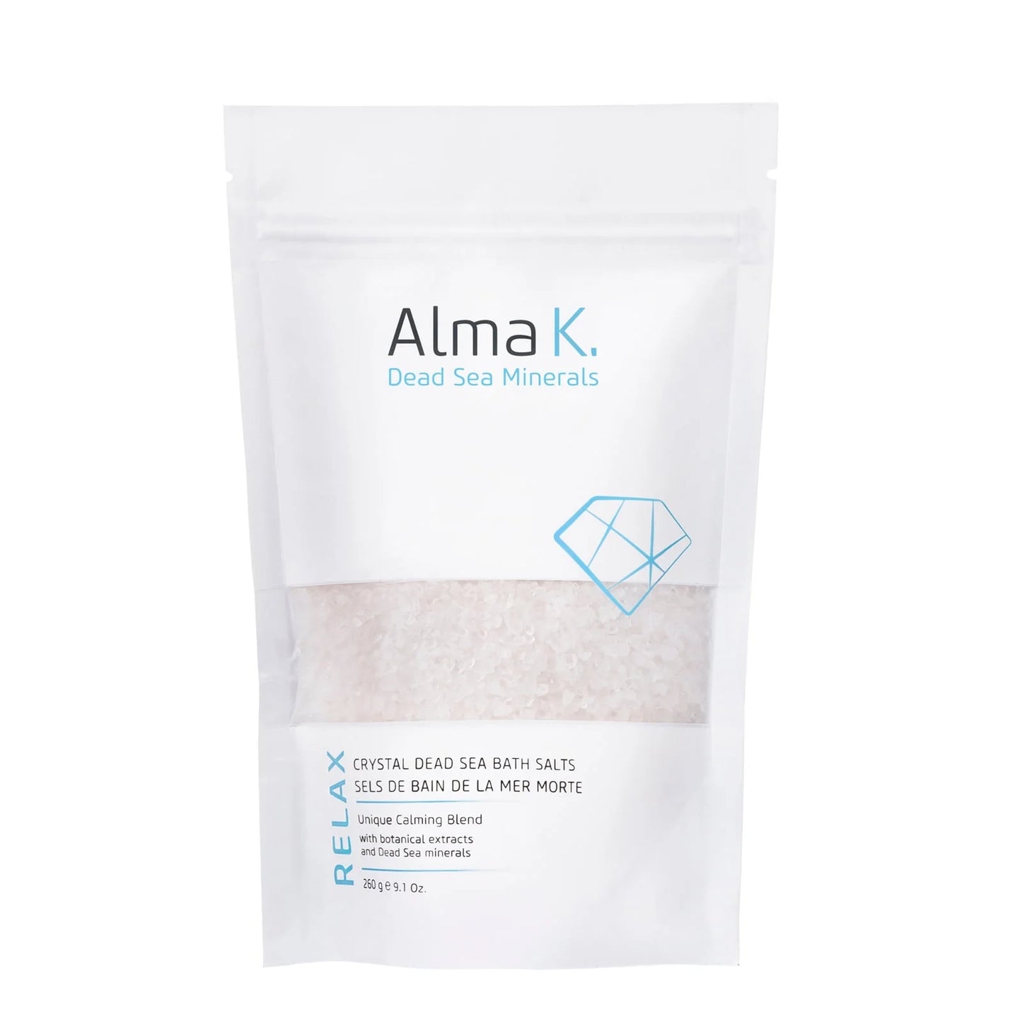 Crystal Dead Sea Bath Salts, Bath Soak, 9.1 Oz