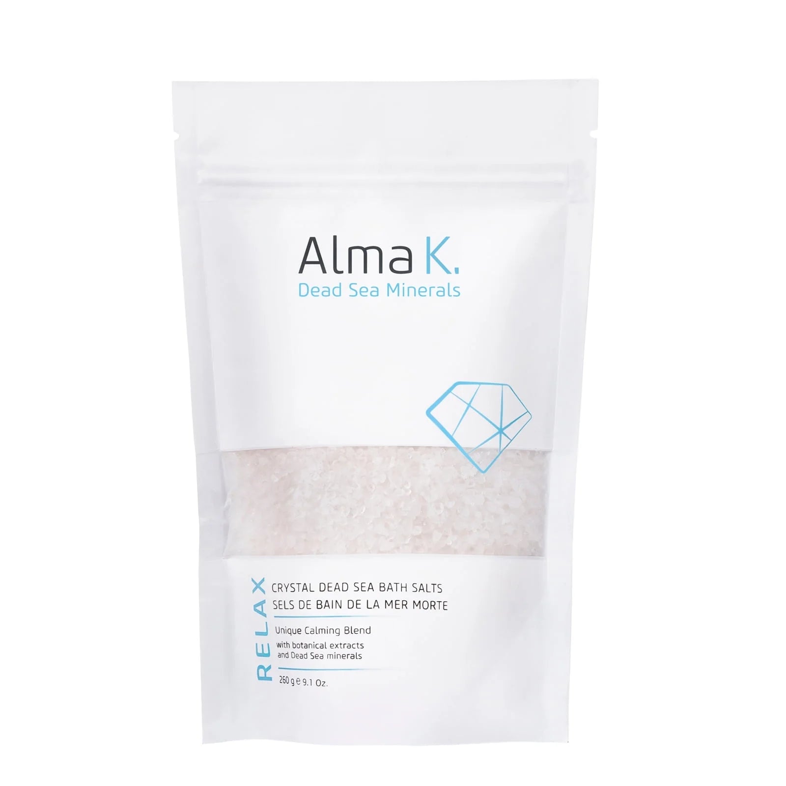 Crystal Dead Sea Bath Salts, Bath Soak, 9.1 Oz