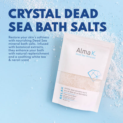 Crystal Dead Sea Bath Salts, Bath Soak, 9.1 Oz